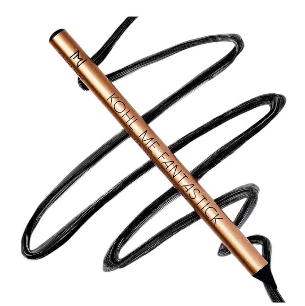 Natasha Moor Kohl Me Fantastik Waterproof Jet Black Eyeliner Pencil Paraben-Free